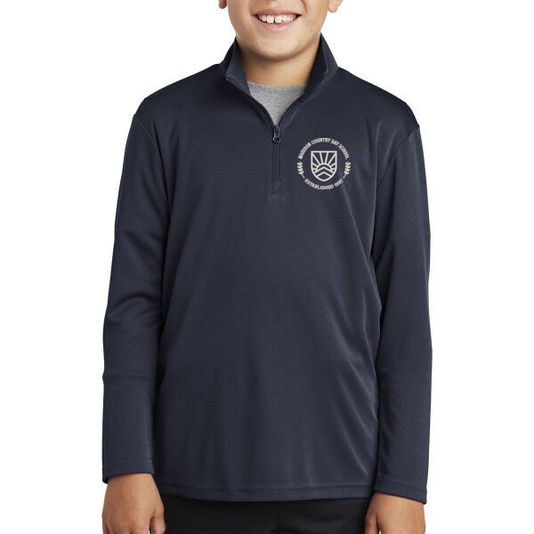 Sport-Tek Youth PosiCharge Competitor 1/4-Zip Pullover  - Embroidered Logo Thumbnail
