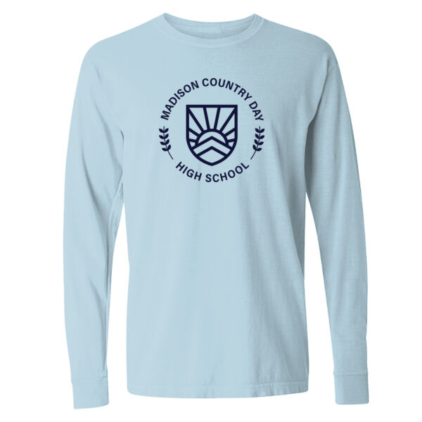 Comfort Colors - Garment-Dyed Heavyweight Long Sleeve T-shirt - Printed Logo Thumbnail