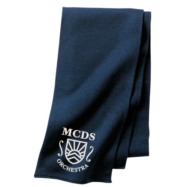 Port & Company® - Knitted Scarf - Embroidered Logo Thumbnail